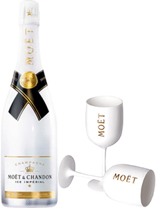 Filosofisch boete Wauw Champagne | Moet & Chandon Ice Imperial incl. Glazen | € 64,95